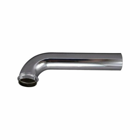 BALCONY BEYOND B & K 30300LCCPK 1.25 x 12 in. Chrome Plate Brass Wall Bend BA158625